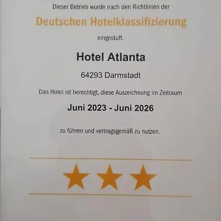 Szálloda Atlanta Budget Darmstadt