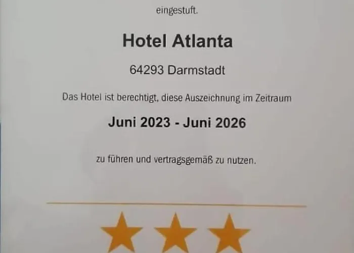 Hotell Atlanta Budget Darmstadt